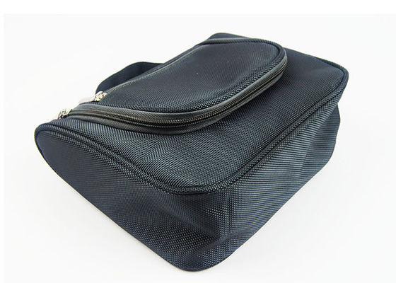 Heavy Duty Toiletry Makeup Bag ODM Oxford Men Hanging Toiletry Bag