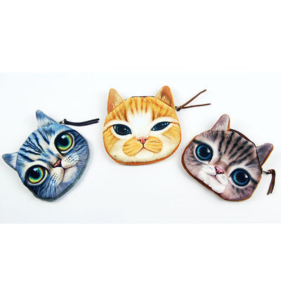 Cute Animal Coin Bag with zip for cosmetic coins lipstic makeup accessories