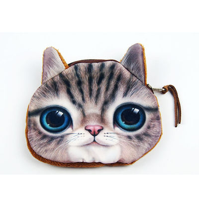 Cute Animal Coin Bag with zip for cosmetic coins lipstic makeup accessories