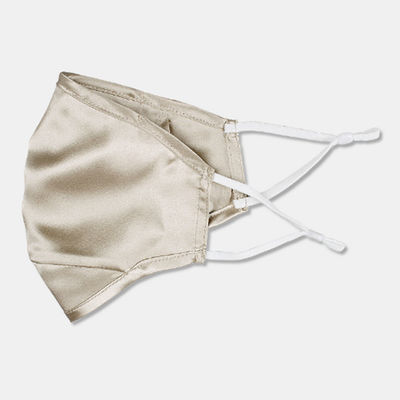 Cloth Antibacterial Face Mask Covering Silk With Nose Wire 3 Layer PM2.5 Filter