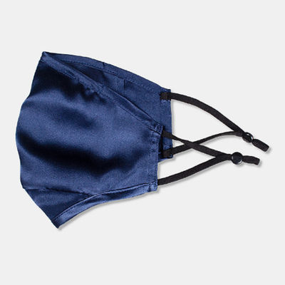 Cloth Antibacterial Face Mask Covering Silk With Nose Wire 3 Layer PM2.5 Filter