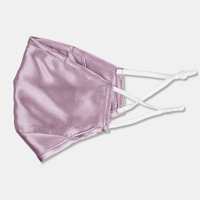 Cloth Antibacterial Face Mask Covering Silk With Nose Wire 3 Layer PM2.5 Filter