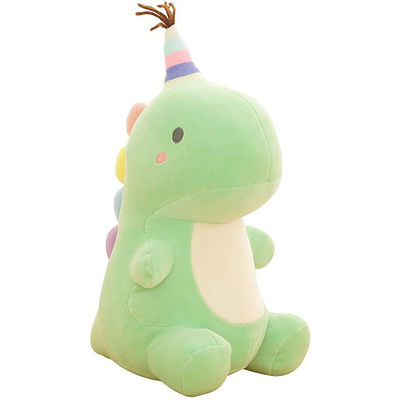 PP Cotton Cute Dinosaur Plush Toys / Plush Stuffed Animal Gifts For Girls OEM 23cm