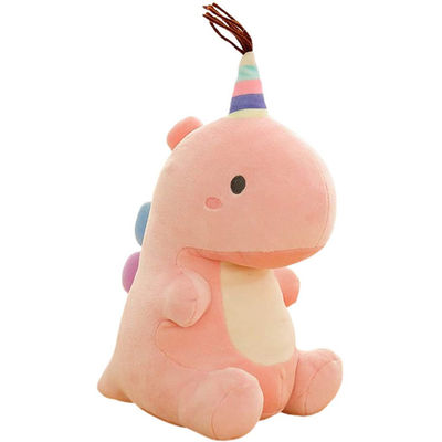 PP Cotton Cute Dinosaur Plush Toys / Plush Stuffed Animal Gifts For Girls OEM 23cm