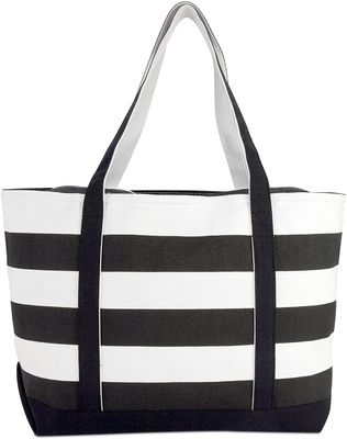 Canvas Tarpaulin Tote Bag Personalised Wedding Gift Bags For Birthday Beach
