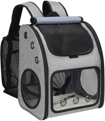 Expandable Dog Pet Carrier Backpacks 25 Lbs For Hiking