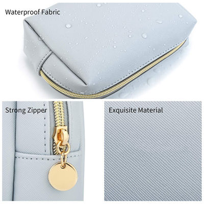 High Grade PU Leather Makeup Bag Travel Watherproof Wash Bag For Cosmetics