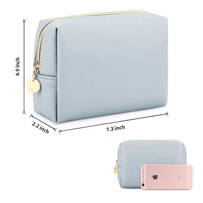 High Grade PU Leather Makeup Bag Travel Watherproof Wash Bag For Cosmetics