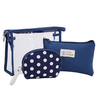 Spot Cosmetic And Toiletry Bags ODM 3 Piece Cosmetic Bag Set