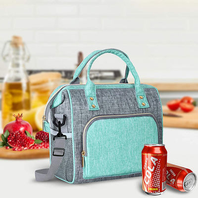 Large Leakproof Reusable Lunch Bags Insulated With Adjustable Shoulder Strap