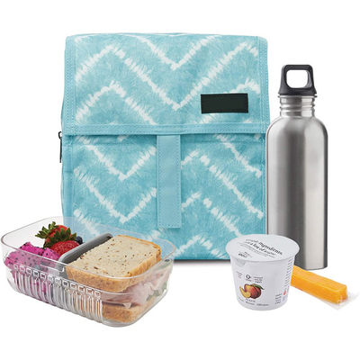 Packit Freezable Lunch Bag With Zip Closure ,  Hiking Picnic Time Pranzo Lunch Tote
