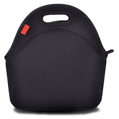 Thick Reusable Lunch Bags Neoprene Insulated Thermal Insulated Lunch Bag With Zipper