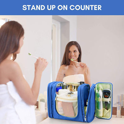 Extra Large Toiletry Makeup Bag For Women And Men Heavy Duty Travel Bag 420D Nylon Oxford
