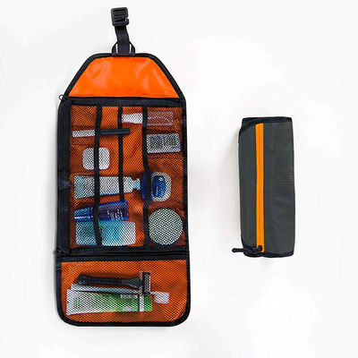 ODM Portable Hanging Travel Toiletry Bag Multiple Size Elastic Pockets Super Light 0.34Pounds