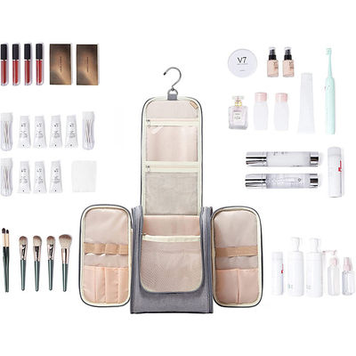 Bathroom Toiletry Makeup Bag Womens Hanging Toiletry Bag With Metal Swivel Hook