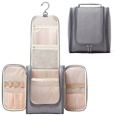 Bathroom Toiletry Makeup Bag Womens Hanging Toiletry Bag With Metal Swivel Hook
