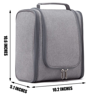 Bathroom Toiletry Makeup Bag Womens Hanging Toiletry Bag With Metal Swivel Hook
