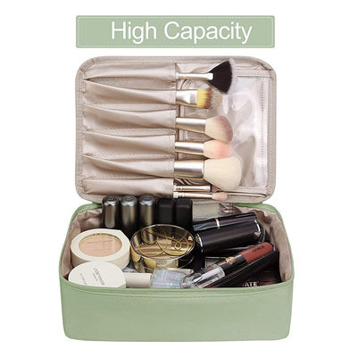 Women PU Cosmetic Travel Makeup Bag Large Travel Toiletry Bag For Girl