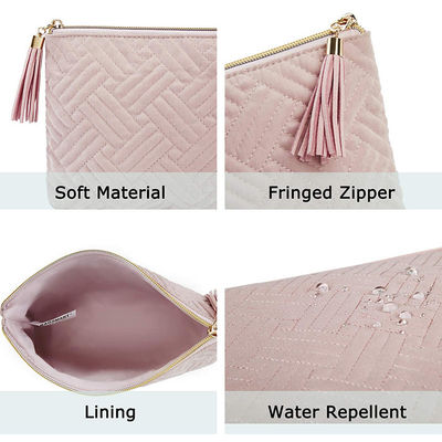 Elegant Roomy Cosmetic Makeup Bags / Tsa Approved Carry On Bags