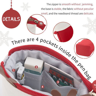 Cute Stand Up Pencil Pouch / Telescopic Pencil Case Holder Gifts For Teen