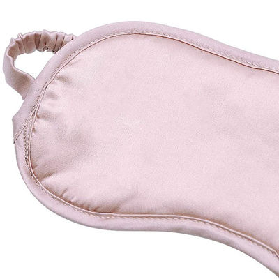 Silk Satin Eye Cover Elastic Soft Night Eye Shades ODM Customized