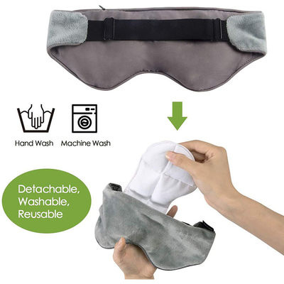 Adjustable Weighted Eye Cover For Women / Soft Breathable Cotton Eye Cover