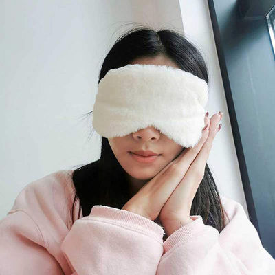 Soft Plush Eye Cap For Sleeping Blindfold  Sleepover