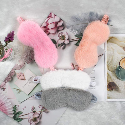 Soft Plush Eye Cap For Sleeping Blindfold  Sleepover