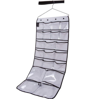 Large Waterproof Hanging Packing Organizer Closet 42 Pockets over the door vinyl organizer