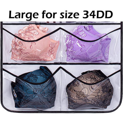 Large Waterproof Hanging Packing Organizer Closet 42 Pockets over the door vinyl organizer