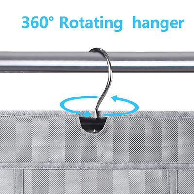 Rotating 30 Pocket Hanging Organizer / Dual Sided over the door shoe organizer Closet