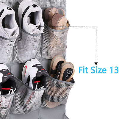 Rotating 30 Pocket Hanging Organizer / Dual Sided over the door shoe organizer Closet