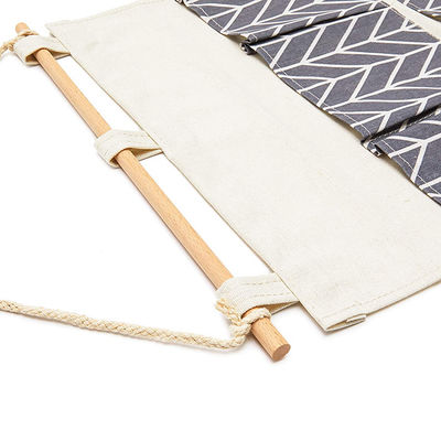 Wall over door storage pockets Closet Hanging Storage Bag Organizer Linen Cotton