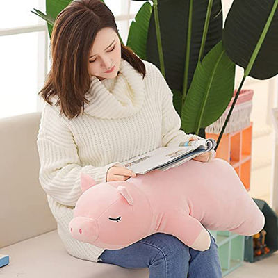 Sleeping Pig Stitch Plush Pillow Cute Pillowfort Weighted Stuffed Animals Piglet