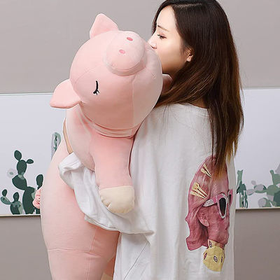 Sleeping Pig Stitch Plush Pillow Cute Pillowfort Weighted Stuffed Animals Piglet