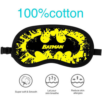 Comfortable Satin Eye Cover Sleep Mask Soft With Adjustable Head Strap