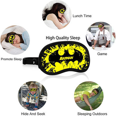 Comfortable Satin Eye Cover Sleep Mask Soft With Adjustable Head Strap