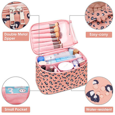 Travel Makeup Bag Large Cosmetic Bag Make up Case Organizer for Women and Girls