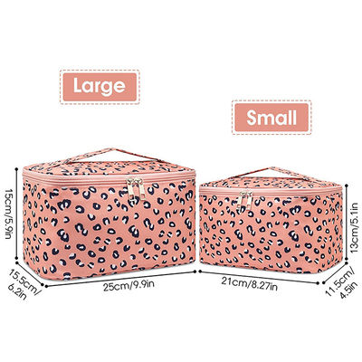 Travel Makeup Bag Large Cosmetic Bag Make up Case Organizer for Women and Girls