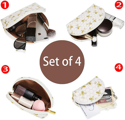Small Makeup Bag for Purse Luxury Women Cosmetic Bags for Toiletry Travel