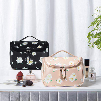 Pu Large Makeup Bag Organizer Zipper Pouch For Makeup Brushes And Travel Accessories