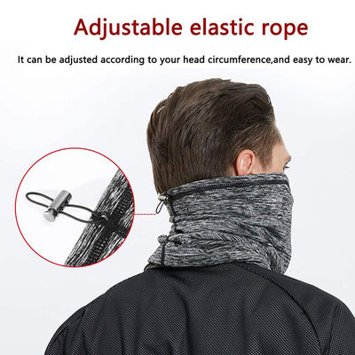 Winter Warmer Toggle Fleece Ski Scarf / Adjustable Neck Gaiter Bandana