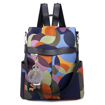 Fashion Lightweight Women Waterproof Rucksack Anti Theft Shoulder Bag