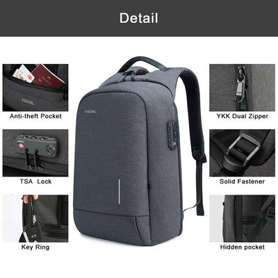 TSA Lock 13.3 Inch Laptop Backpack Lightweight Traveling Bag With Anti Theft