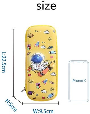 Cartoon Large Capacity Pencil Case 3D EVA Cute Pen Organizer Pouch For Girls Boys