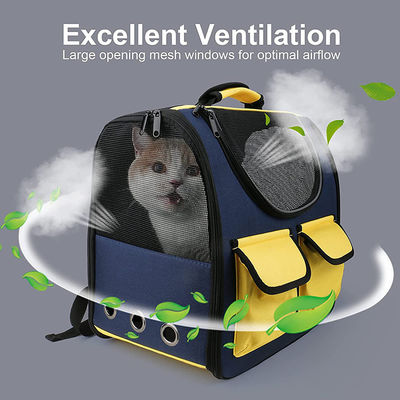 Cat Pet Carrier Backpack Dog Backpack Carrier For Hiking Camping Up To 22 Lbs