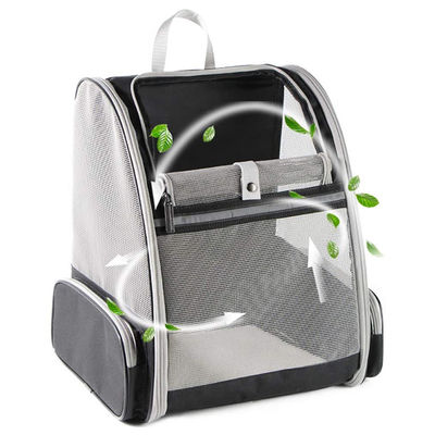 Small Cat Dog Pet Carrier Backpack Ventilated Safety Straps Buckle Collapsible