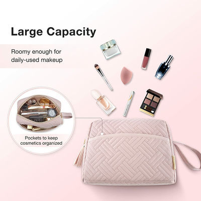 Stain Resistant Cosmetic Makeup Bags Legant Roomy Cosmetic Pouch For Purse