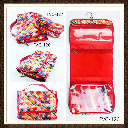 Customization Toiletry Makeup Bag Multicolor Waterproof Dopp Kit