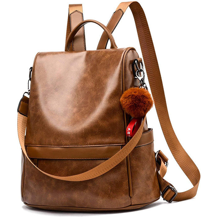 Canvas Anti Theft Backpacks Women'S Purse Fashion 30 Litre Laptop Backpack